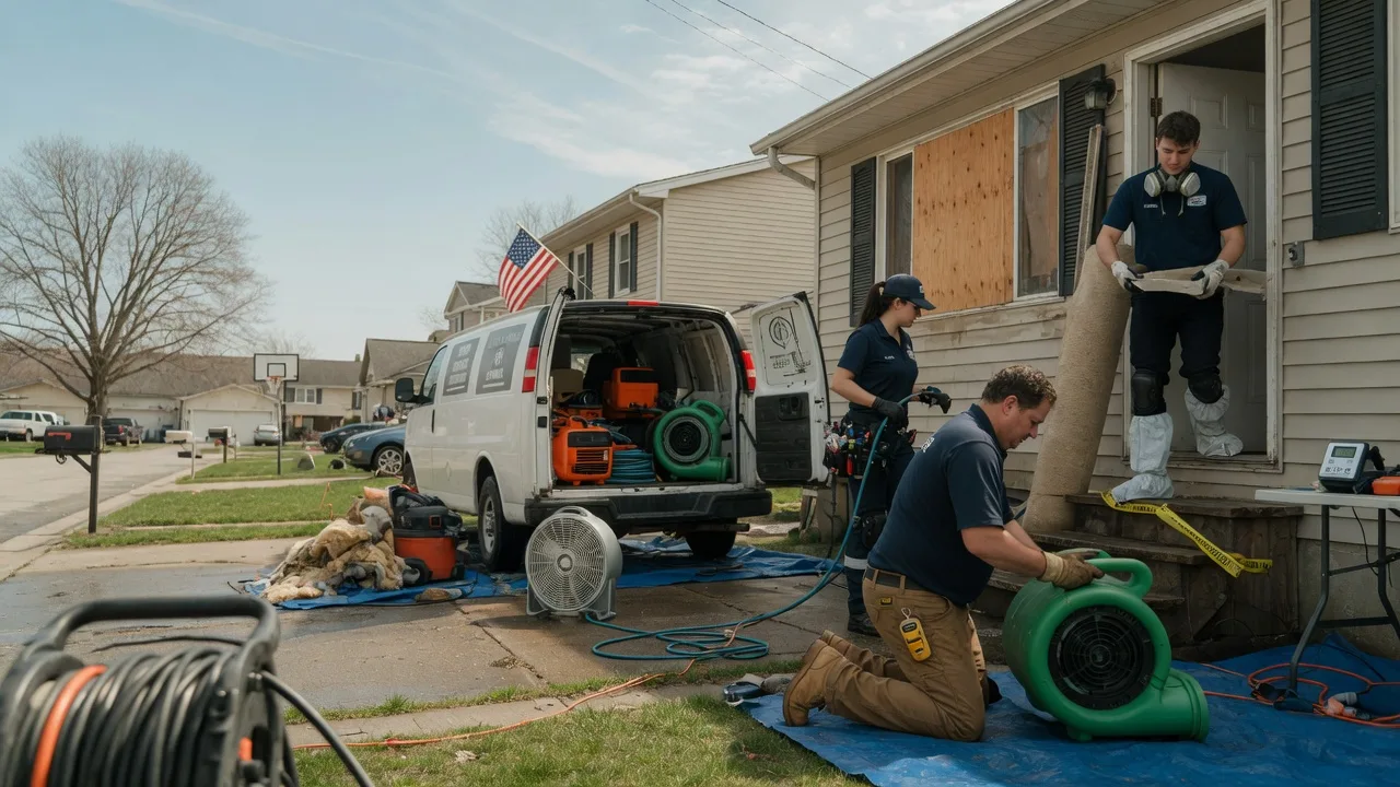 Water Damage Restoration in Lincoln City, IN near me